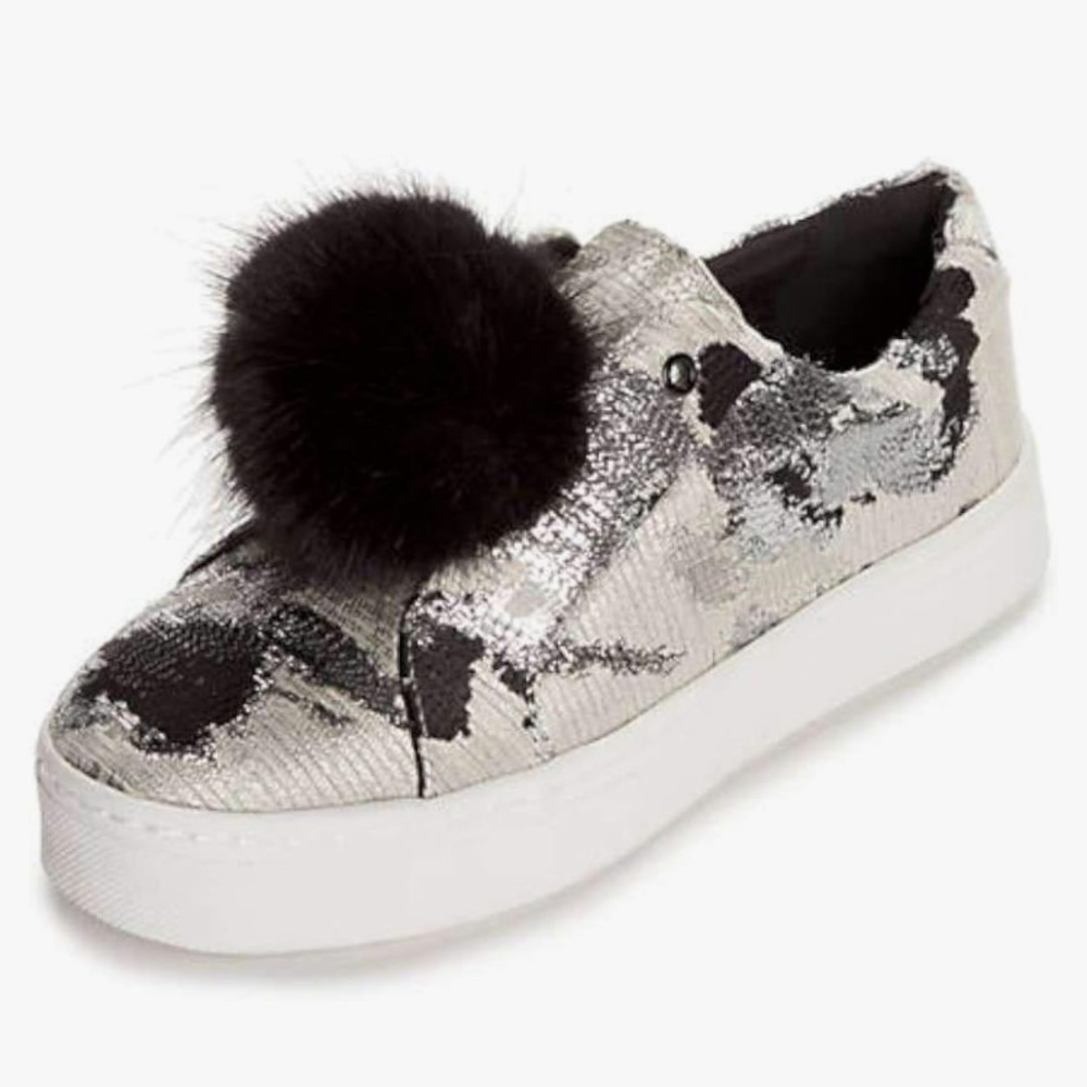 Kaari Blue Cassie Slip On Sneakers